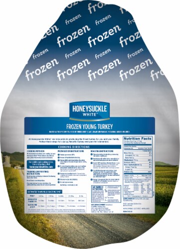Honeysuckle Frozen Young Turkey Perspective: back