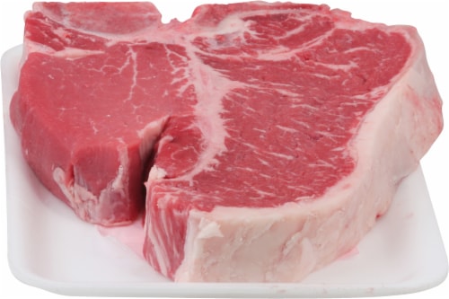Harris Teeter Rancher Beef Porterhouse Steak Perspective: back