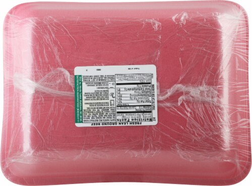 Harris Teeter Rancher 93% Lean Ground Beef Value Pack Perspective: back