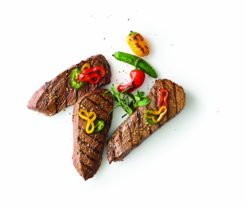Private Selection Angus Top Sirloin Steak Petite Family Pack (About 3-4 Steaks Per Pack) Perspective: back