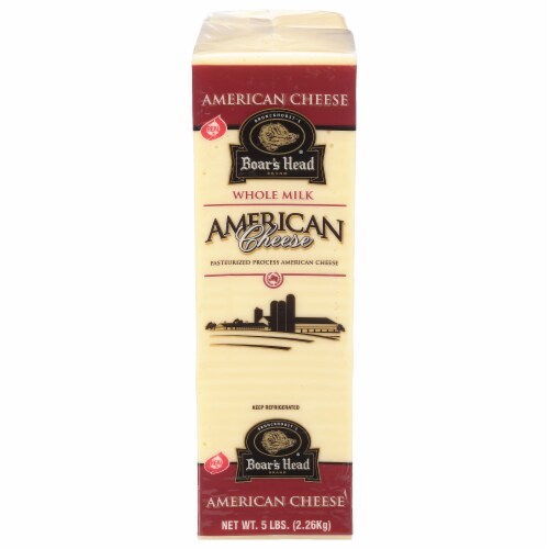 Boar's Head American Cheese White Perspective: back