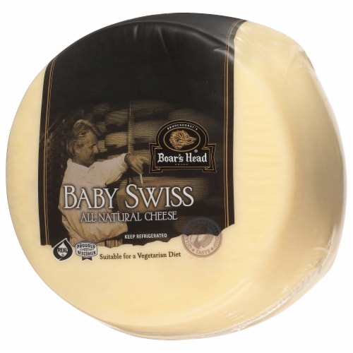 Boar's Head Baby Swiss Cheese Perspective: back