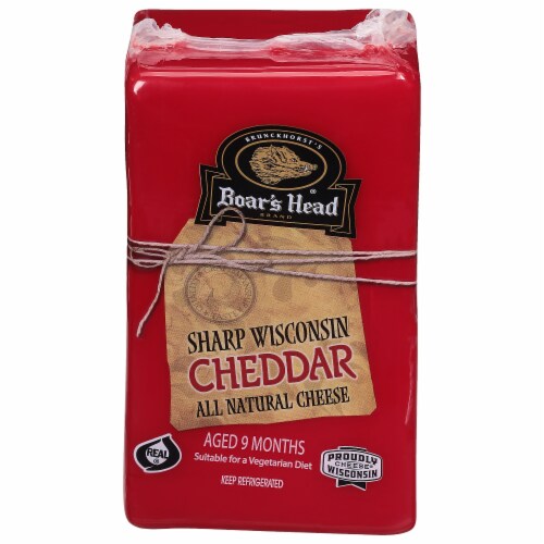 Boar’s Head Sharp Wisconsin Cheddar Cheese Perspective: back