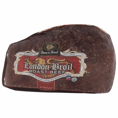 Boar’s Head London Broil Top Round Roast Beef Perspective: back