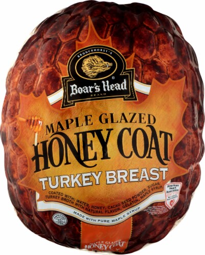Boar’s Head Maple Glazed Honey Coat Turkey Breast Perspective: back