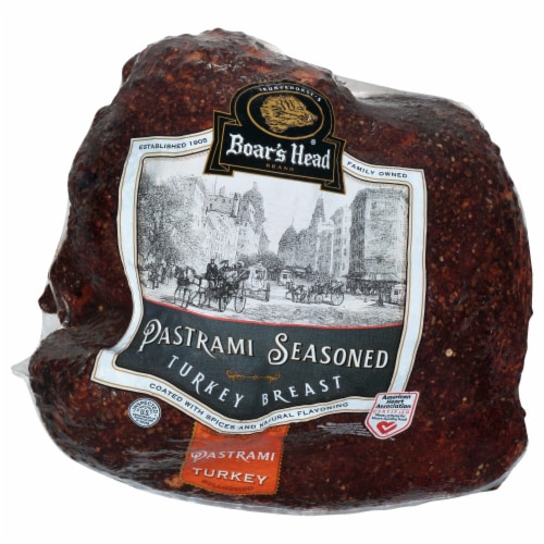 Boar’s Head Pastrami Seasoned Turkey Breast Perspective: back