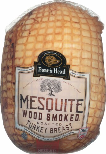 Boar’s Head Mesquite Wood Smoked Turkey Breast Perspective: back