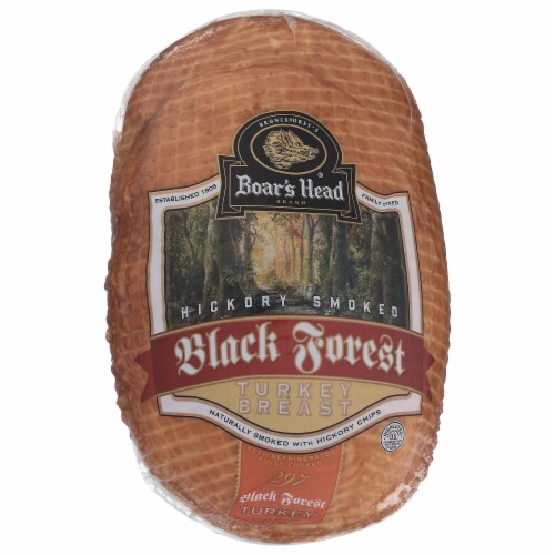Boar’s Head Hickory Smoked Black Forest Turkey Breast Perspective: back