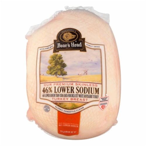 Boar’s Head 46% Lower Sodium Turkey Breast Perspective: back