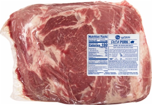 Kroger® Pork Shoulder Butt Perspective: back