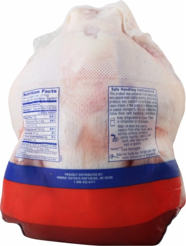 Harrs Teeter Whole Chicken Perspective: back