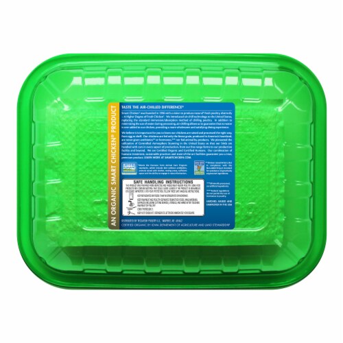 Smart Chicken® Organic Free Range Thin Chicken Breasts Perspective: back