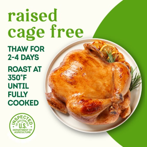 Simple Truth® Naturalˆ Young Turkey (10-14 lb) Perspective: back