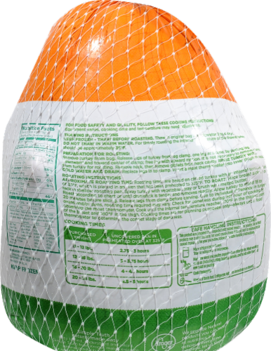 Simple Truth™ Natural Young Frozen Turkey (10-14 lb) (Limit 1 at Sale Price) Perspective: back