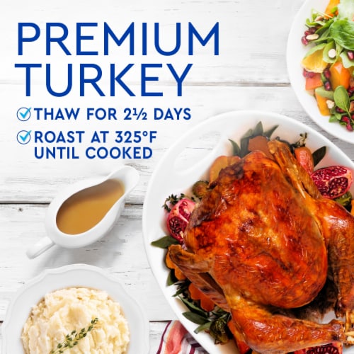Kroger® Whole Frozen Turkey Without Gravy (10-14 lb) (Limit 1 at Sale Price) Perspective: back