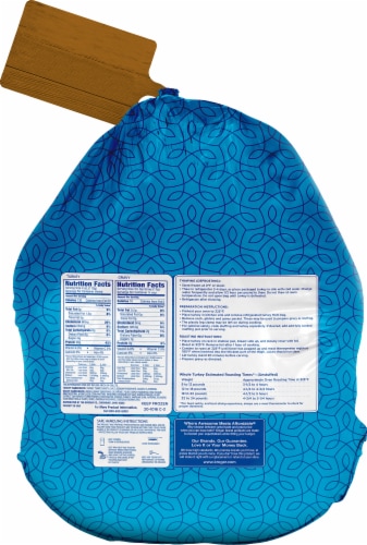 Kroger® Whole Frozen Turkey (20-24 lb) (Limit 1 at Sale Price) Perspective: back