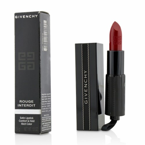 Givenchy Rouge Interdit Satin Lipstick  # 12 Rouge Insomnie 3.4g/0.12oz Perspective: back