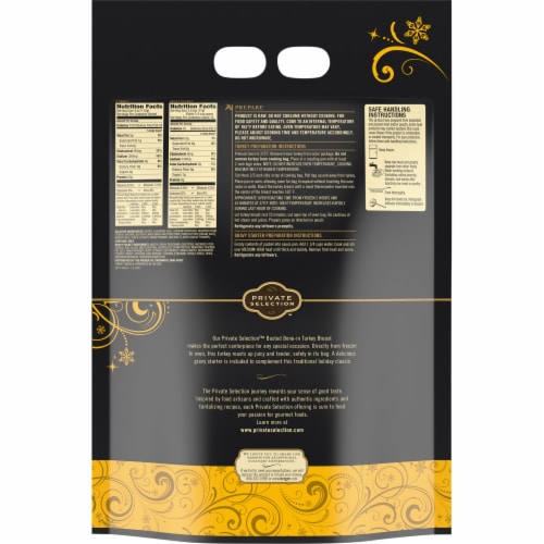 Private Selection™ Basted Turkey Breast Bone-In Perspective: back