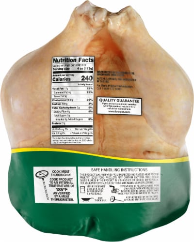 Heritage Farm Whole Fresh Chicken Perspective: back