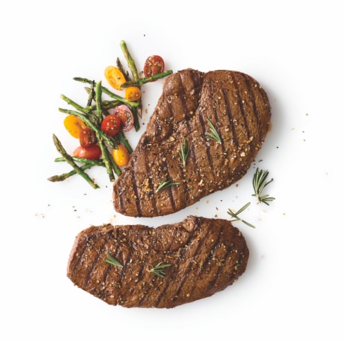 Private Selection Angus Top Sirloin Steak Family Pack (About 2 Steaks Per Pack) Perspective: back