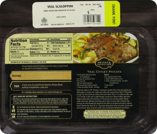 Private Selection™ Veal for Scaloppini Perspective: back