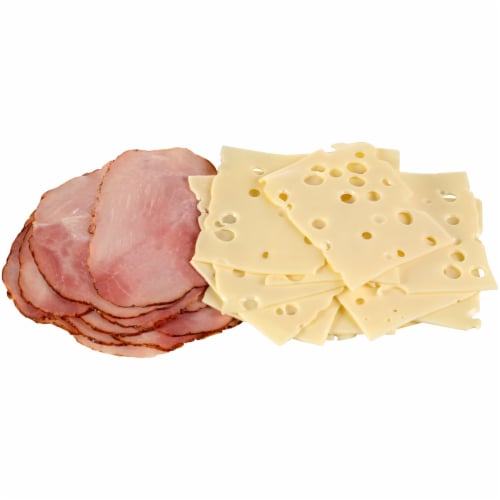 Private Selection® Grab & Go Black Forest Deli Ham & Swiss Sandwich Combo Sliced Perspective: back