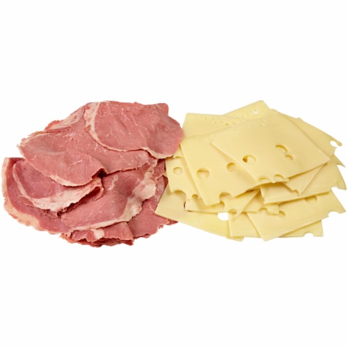 Private Selection® Grab & Go Corned Beef & Swiss Sandwich Combo Deli Sliced Perspective: back