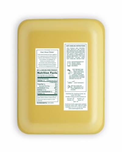 Sanderson Farms Chicken Tenderloins Perspective: back