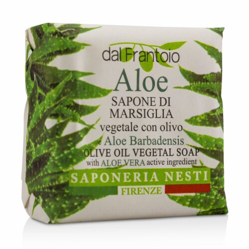 Nesti Dante Dal Frantoio Olive Oil Soap Aloe Vera 100g Nesti Dante Dal Frantoio Olive Oil Soap Aloe Vera 100g