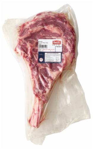 Tomahawk Beef Ribeye Steak Perspective: back