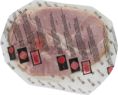 Cook's Ham Steak Bone In & Hickory Smoked Perspective: back