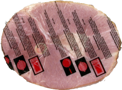 Cook's Thick Cut Ham Steak Perspective: back