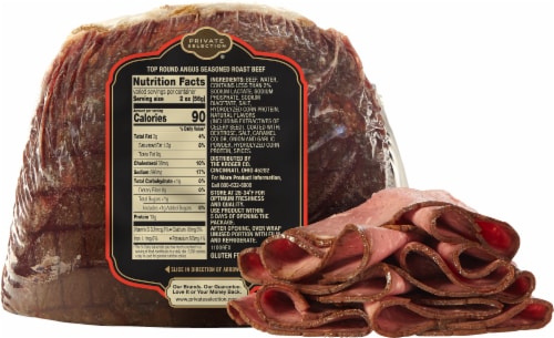 Private Selection™ Angus Roast Beef Fresh Sliced Deli Meat Perspective: back