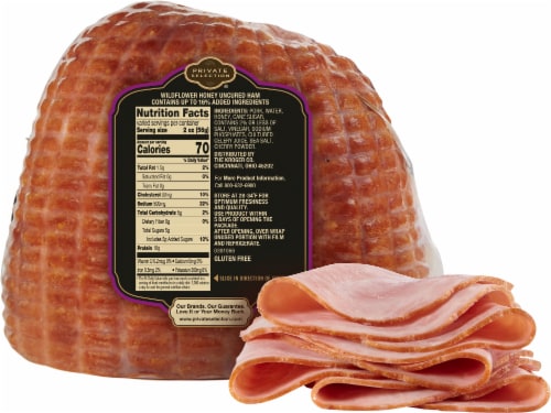 Private Selection® Wildflower Honey Deli Ham Sliced Perspective: back