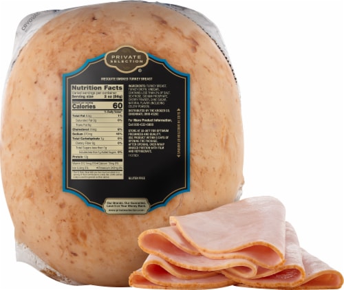 Private Selection™ Mesquite Smoked Turkey Breast Fresh Sliced Deli Meat Perspective: back