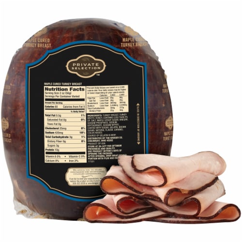 Private Selection™ Maple Turkey Breast Fresh Sliced Deli Meat Perspective: back