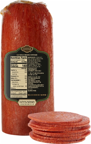 Private Selection™ Pepperoni Fresh Sliced Deli Meat Perspective: back