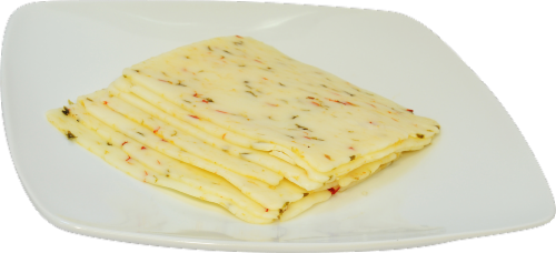 Private Selection™ Pepper Jack Mini Horn Cheese Fresh Sliced Deli Cheese Perspective: back