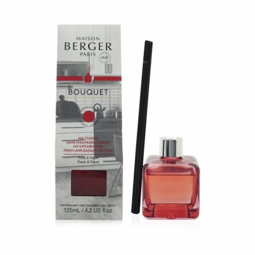 Lampe Berger (Maison Berger Paris) Functional Cube Scented Bouquet  My Kitchen Free from Unpl Perspective: back