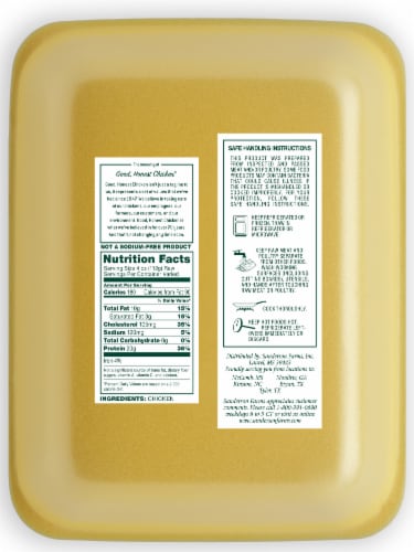 Sanderson Farms® Fresh Chicken Drumsticks Perspective: back