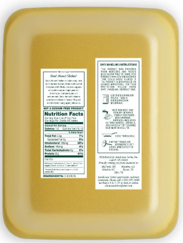 Sanderson Farms® Fresh Boneless Skinless Chicken Thigh Fillets Perspective: back