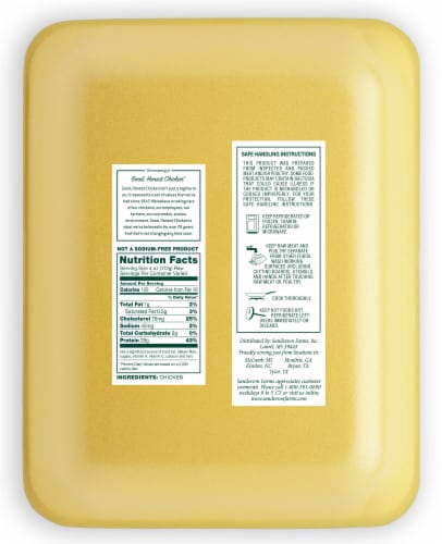 Sanderson Farms® Fresh Chicken Tenderloins Perspective: back