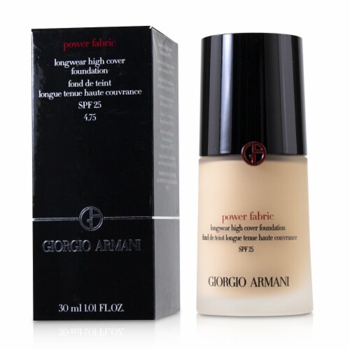 Giorgio Armani Power Fabric Longwear High Cover Foundation SPF 25  # 4.75 (Fair, Cool) 30ml/1 Perspective: back