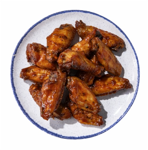 Home Chef Hot Cattleman's BBQ Bone-In Chicken Wings Perspective: back