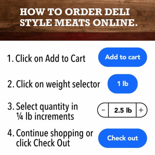 Kahn's® Fresh Deli Sliced Deluxe Club Bologna Lunch Meat Perspective: back