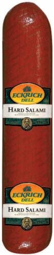 Grab & Go Eckrich Hard Salami Fresh Sliced Deli Meat Perspective: back