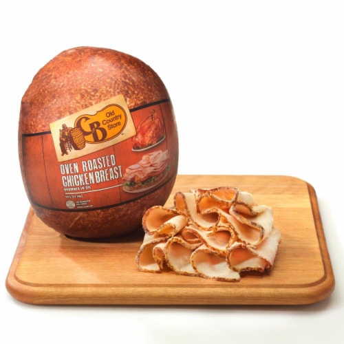 Cracker Barrel Oven Roasted Chicken Breast Fresh Sliced Deli Meat Perspective: back