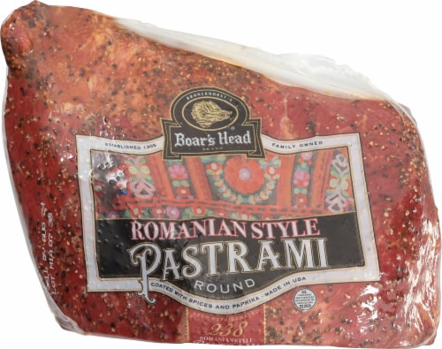 Boar’s Head Romanian Style Pastrami Perspective: back