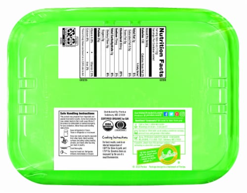 PERDUE® HARVESTLAND® Organic Boneless Skinless Chicken Breast Perspective: back