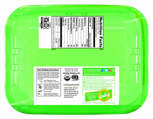 PERDUE® HARVESTLAND® Organic Boneless Skinless Chicken Thighs Perspective: back